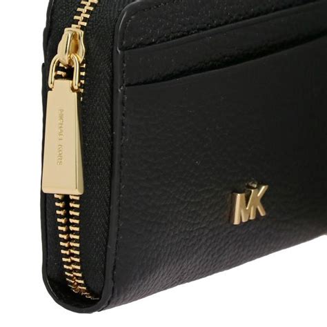 michael kors geldbeutel damen leder schwarz|Schwarze Michael Kors Designer.